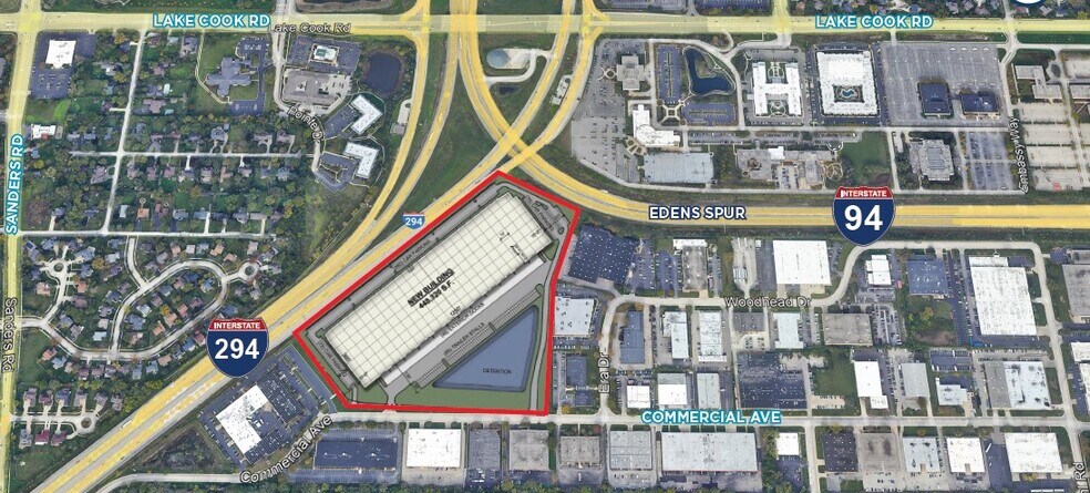 More Photos Of 4000 Commercial Ave, Northbrook Distribution For Lease