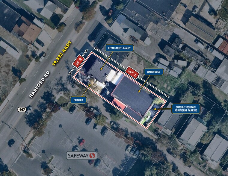 More Photos Of 4501-4503 Harford Rd, Baltimore Storefront Retail Residential For Sale