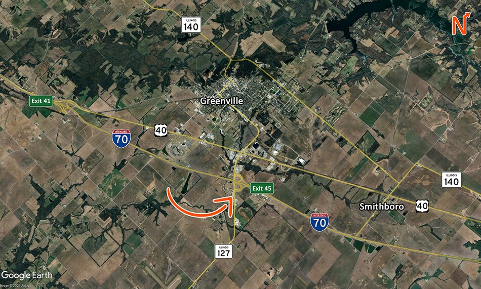 More Photos Of 2285 Illinois 127, Greenville Land For Sale