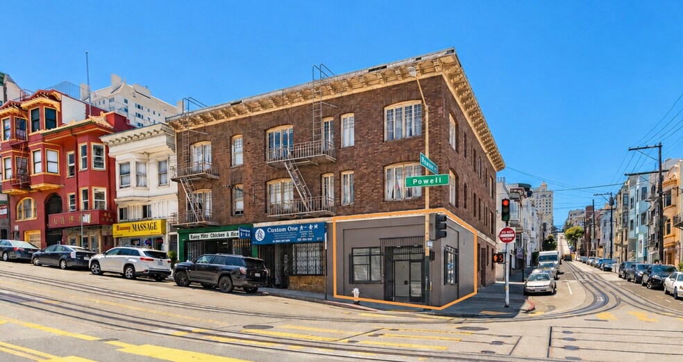 Primary Photo Of 1059-1099 Powell St, San Francisco Storefront Retail Residential For Lease