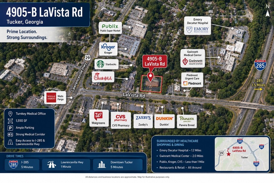More Photos Of 4905 Lavista Rd, Tucker Medical For Sale