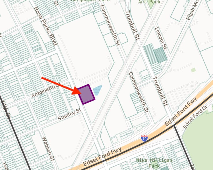 Primary Photo Of 5736 Rosa Parks blvd, Detroit Land For Sale