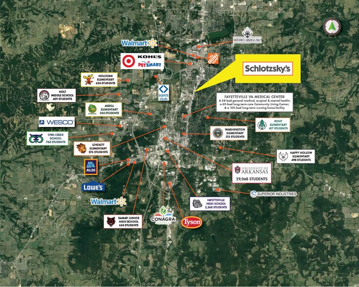 More Photos Of 2548 N College Ave, Fayetteville Restaurant For Sale