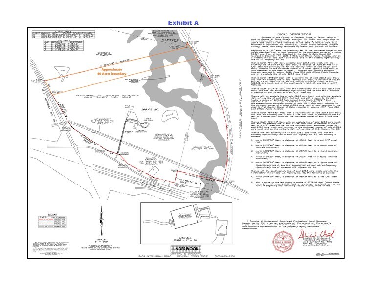 More Photos Of TBD 40 Acres Highway 69 Bells Texas 75414, Bells Land For Sale