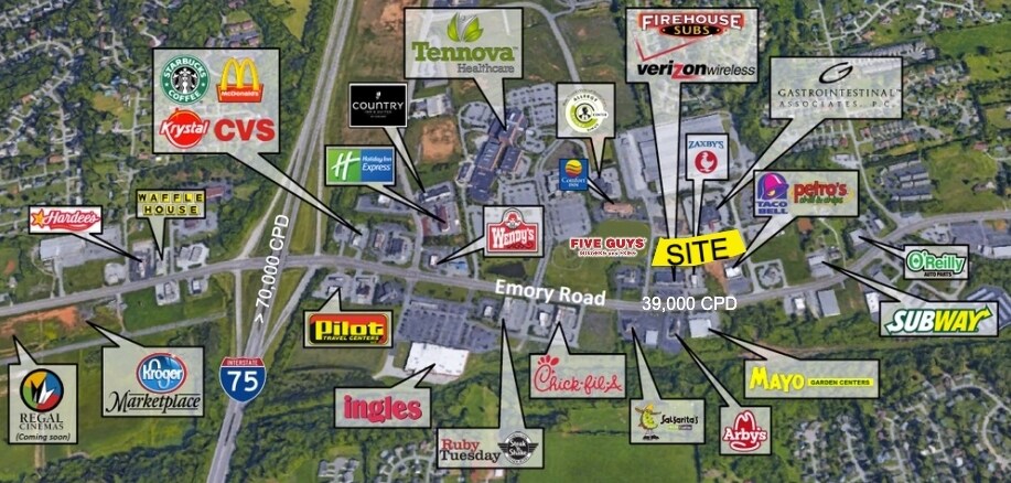 More Photos Of 7558-7574 Barnett Way, Powell Land For Sale