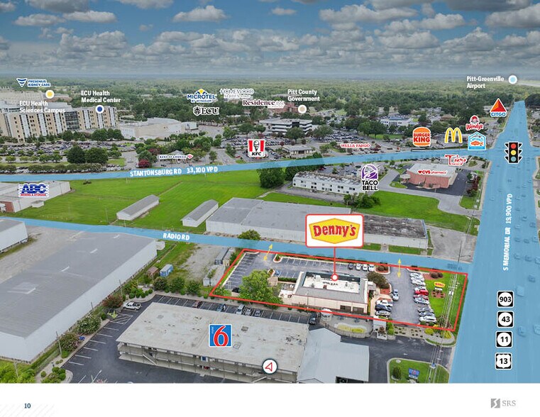 More Photos Of 808 S Memorial Dr, Greenville Restaurant For Sale