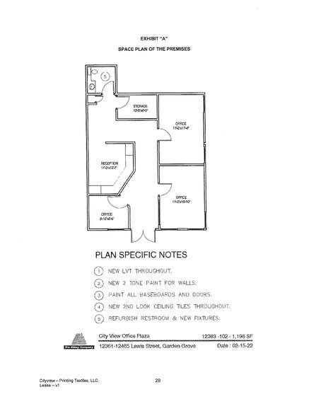 More Photos Of 12361 Lewis St, Garden Grove Unknown For Lease