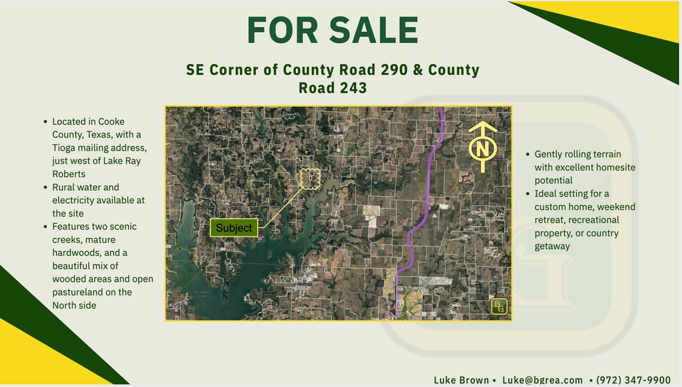 More Photos Of County Road 290, Collinsville Land For Sale