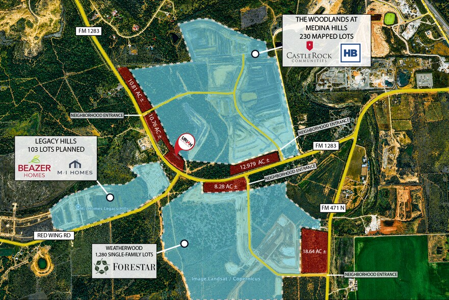 More Photos Of 10.76 AC +/- on FM 1283, Rio Medina Land For Sale