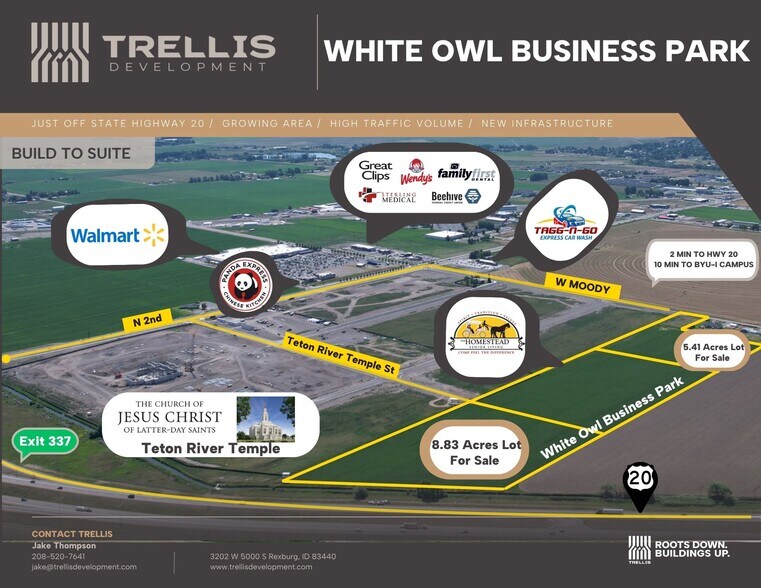 Primary Photo Of 4 W Moody Rd 4 W Moody rd, Rexburg Land For Sale