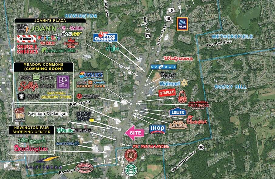 More Photos Of 3384-3386 Berlin Tpke, Newington Freestanding For Lease