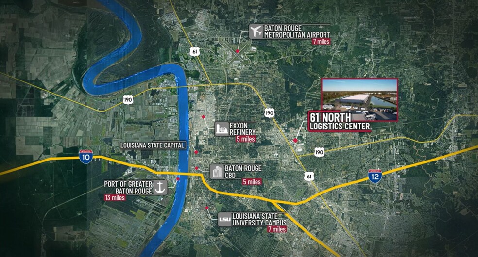 More Photos Of 8800 Tom Dr, Baton Rouge Distribution For Lease