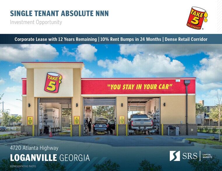 Primary Photo Of 4720 Atlanta Hwy, Loganville Auto Repair For Sale