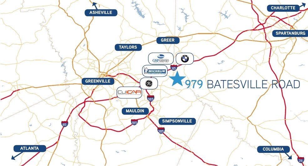 More Photos Of 979 Batesville Rd, Greer Office For Lease