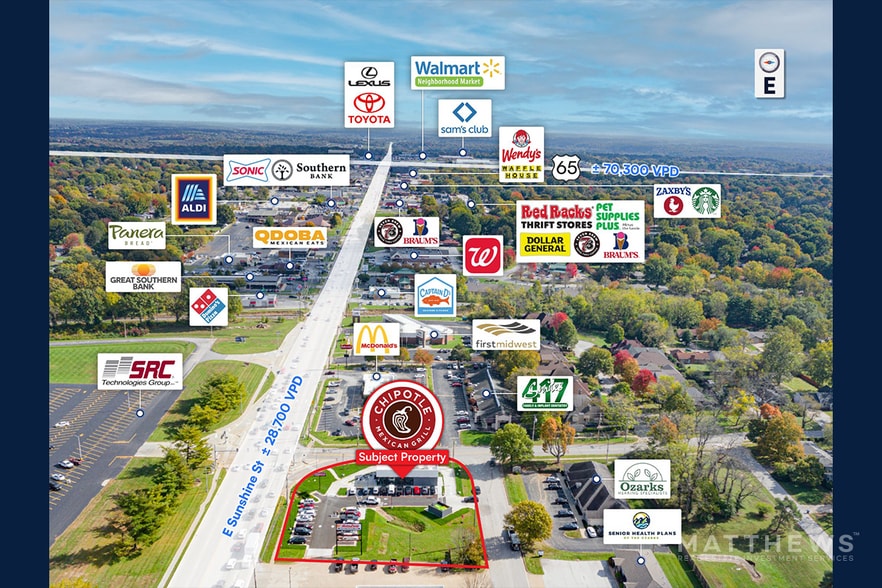 More Photos Of 2456 E Sunshine St, Springfield General Retail For Sale