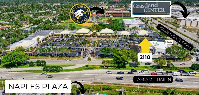 More Photos Of 2104-2184 Tamiami Trl N, Naples Storefront For Lease