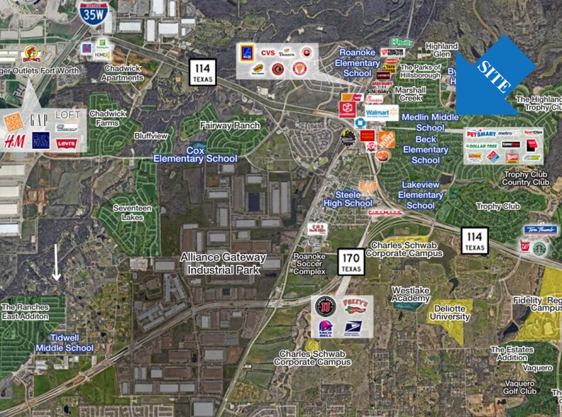 More Photos Of 2550 Bobcat Blvd, Trophy Club General Retail For Sale