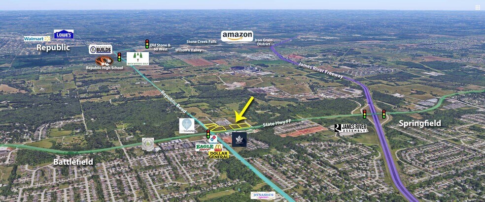 More Photos Of 4070 Wilson Creek Marketplace Rd, Battlefield Land For Sale