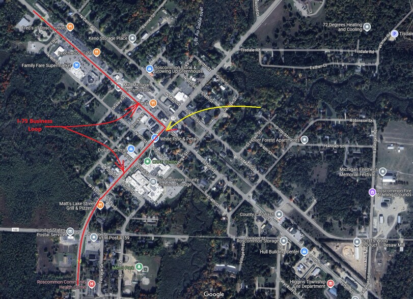 More Photos Of 710 Lake St, Roscommon Restaurant For Sale