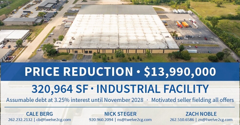 More Photos Of 4200 39th Ave, Kenosha Warehouse For Sale