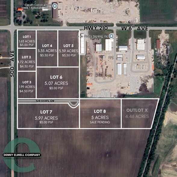 Primary Photo Of Sievers Industrial Park Land, Slater Land For Sale