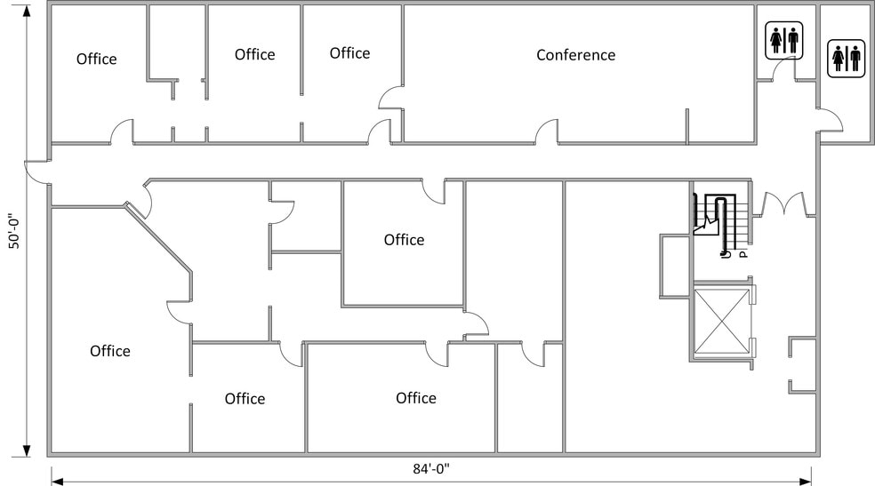 More Photos Of 1341 Market Ave N, Canton Office For Sale