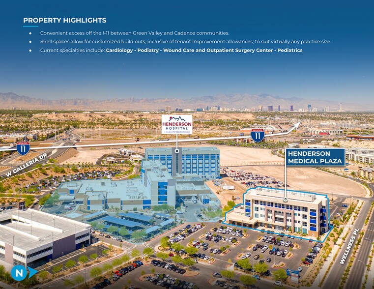 More Photos Of 825 N Gibson Rd, Henderson Medical For Lease