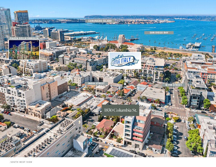 More Photos Of 1830 Columbia St, San Diego Land For Sale