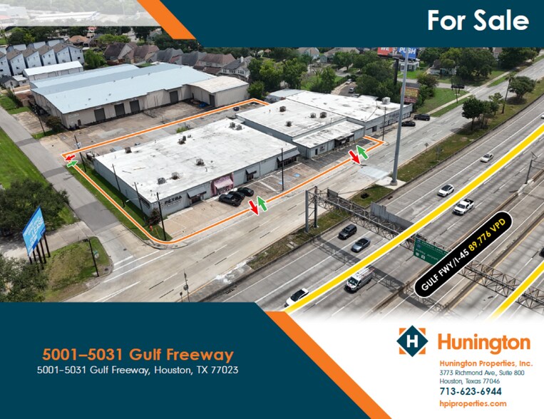 Primary Photo Of 5001-5005 Gulf Fwy, Houston Warehouse For Sale