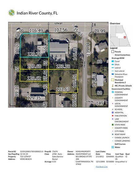 More Photos Of 725 12th St, Vero Beach Auto Repair For Sale