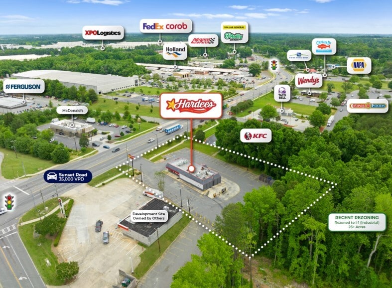 More Photos Of 5024 Sunset Rd, Charlotte Fast Food For Lease