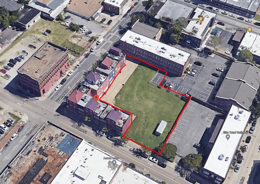 Primary Photo Of 350 S Front St, Memphis Land For Sale