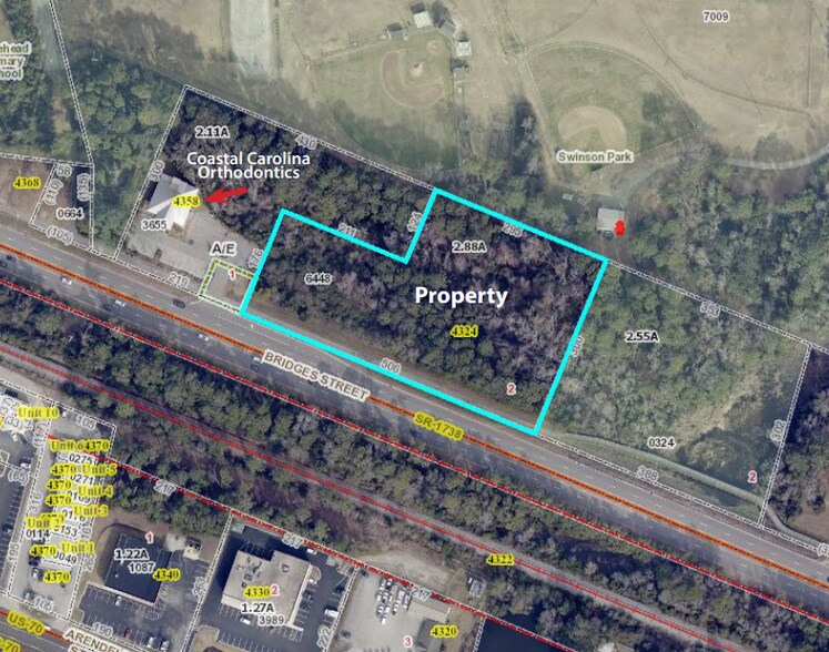 Primary Photo Of 4324 Bridges St, Morehead City Land For Sale