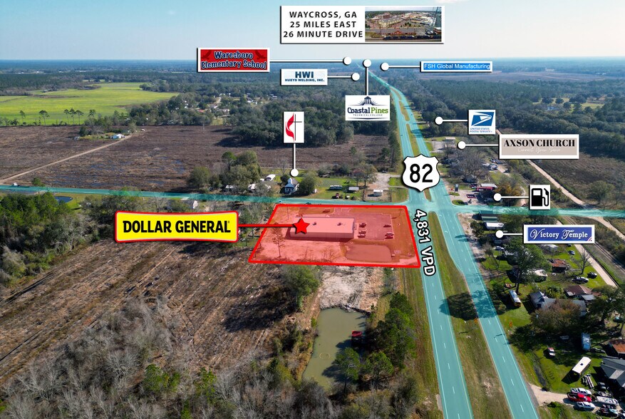 More Photos Of 17 Minchew Rd, Axson General Retail For Sale