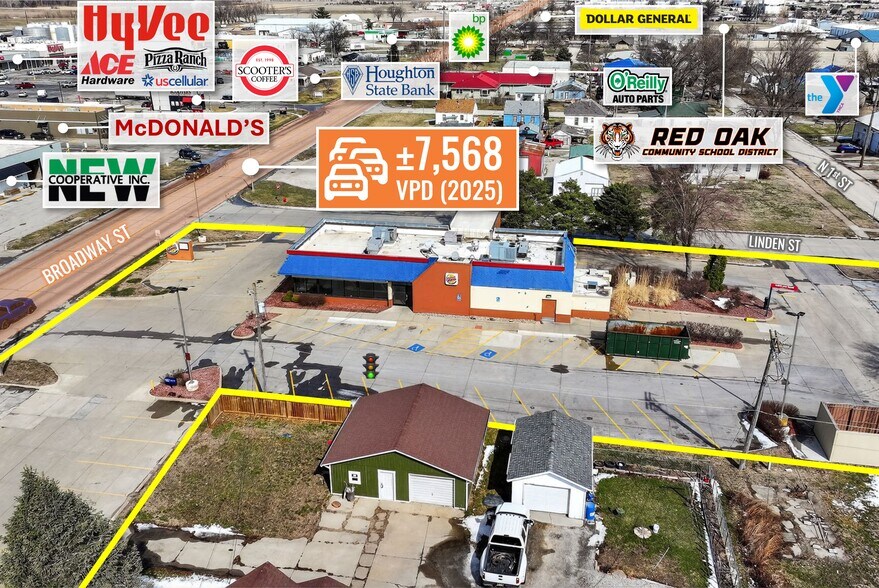 More Photos Of 1410 N Broadway St, Red Oak Fast Food For Sale