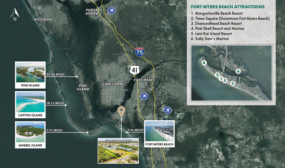 More Photos Of 16415/16445 San Carlos Blvd, Fort Myers Land For Sale