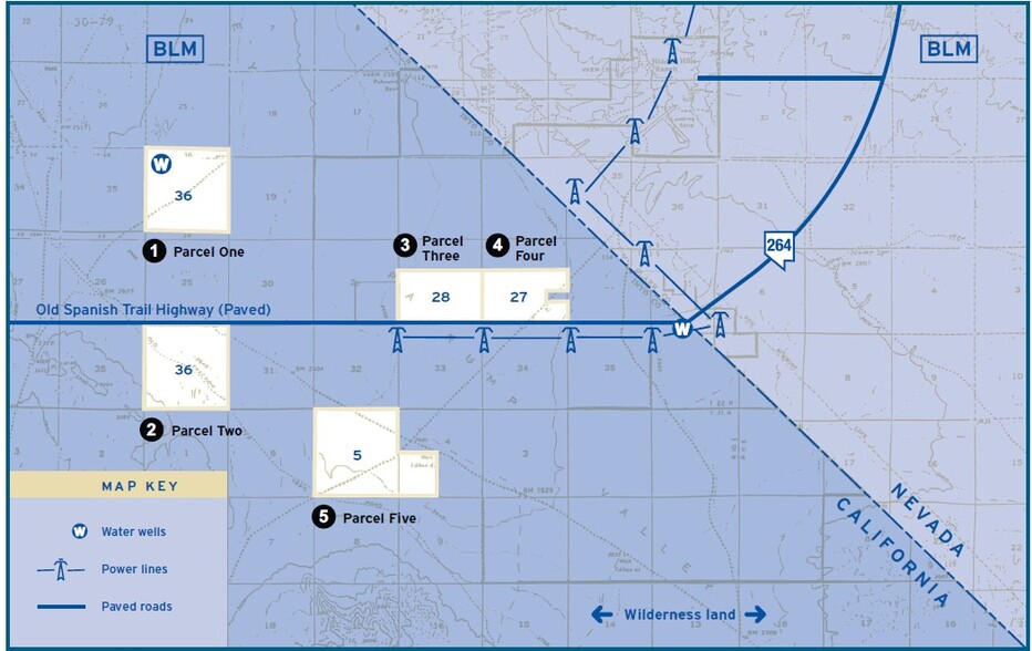 Primary Photo Of Cal/Nevada Border - 45 Minutes from Las Vegas, Tecopa Land For Sale