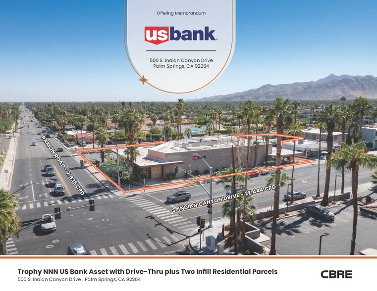 More Photos Of 500 S Indian Canyon Dr, Palm Springs Bank For Sale