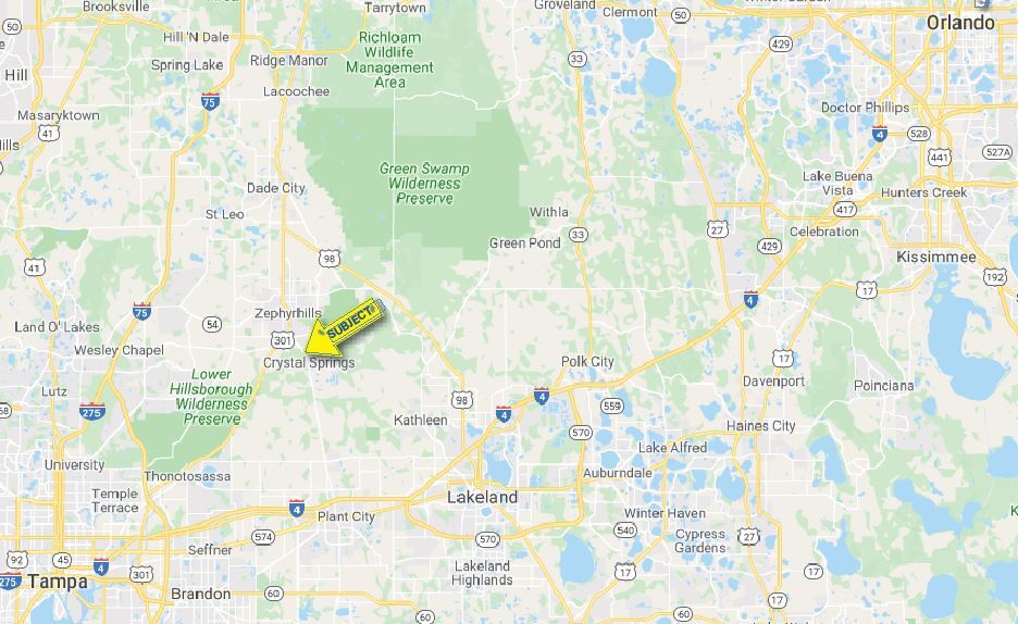 More Photos Of NE Corner CR 39 and Jerry Road, Crystal Springs Land For Sale