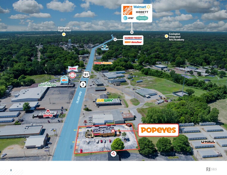 More Photos Of 809 Highway 51 N, Covington Fast Food For Sale