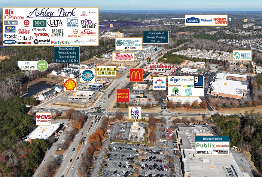More Photos Of 1741 Newnan Crossing Blvd, Newnan Storefront For Sale