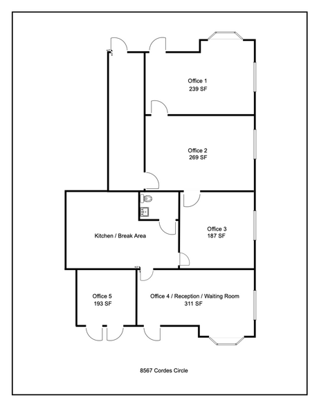 More Photos Of 8586-8592 Cordes Cir, Germantown Office For Lease