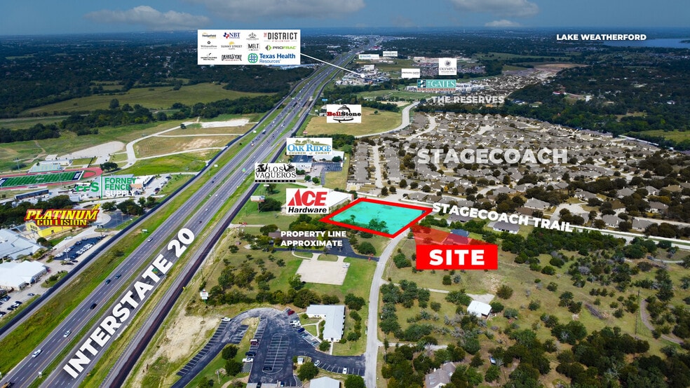 More Photos Of 221 W Stage Coach Trl, Willow Park Storefront For Lease