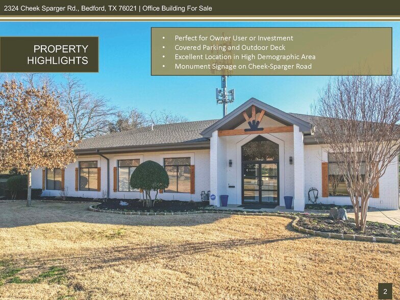 More Photos Of 2324 Cheek Sparger Rd, Bedford Office For Sale