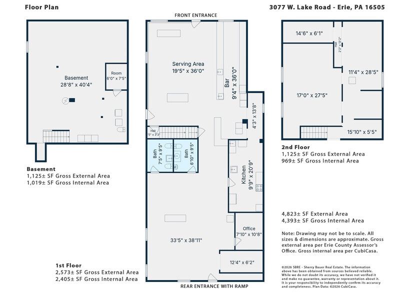 More Photos Of 3077 W Lake Rd, Erie Bar For Sale