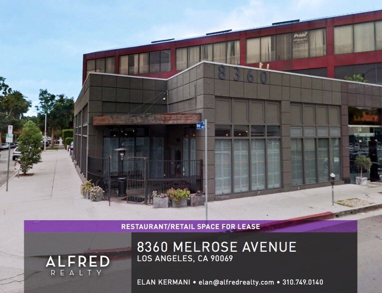 More Photos Of 8360 Melrose Ave, Los Angeles Storefront Retail Office For Sale