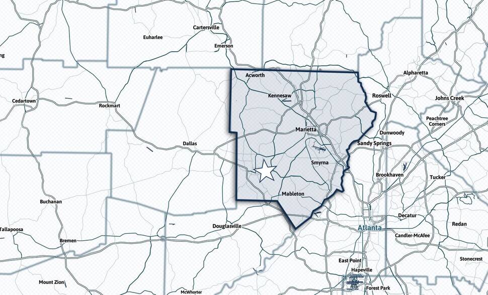 Primary Photo Of 3980 Sanders rd, Powder Springs Land For Sale