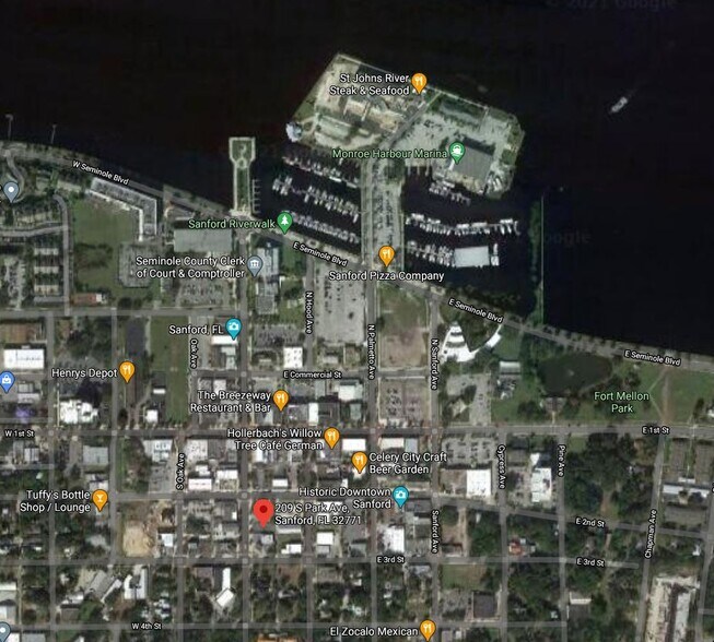 Primary Photo Of 209 S Park Ave, Sanford Land For Sale