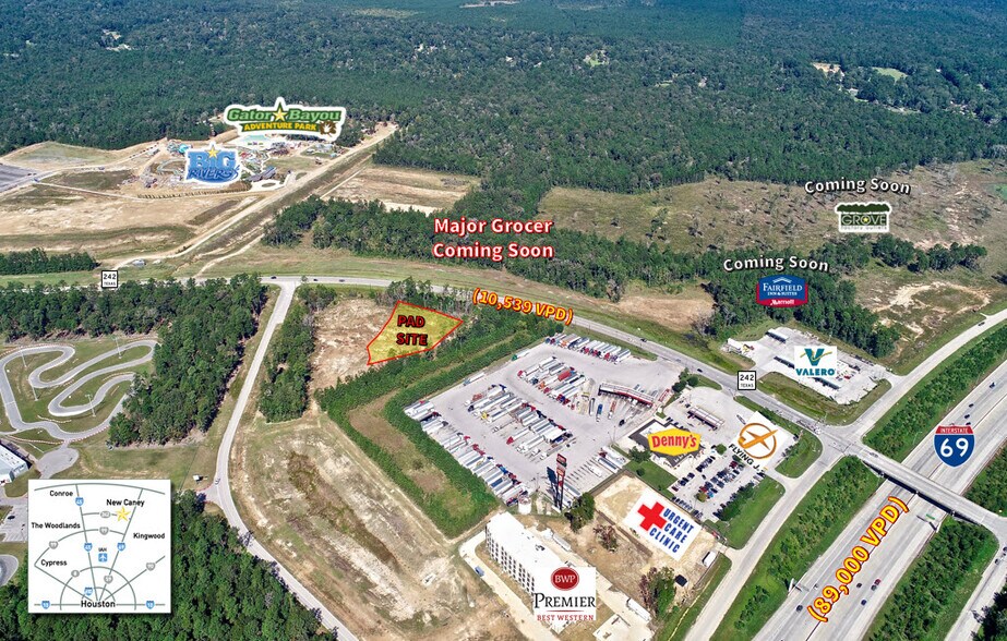 More Photos Of 0 State Highway 242, New Caney Land For Sale