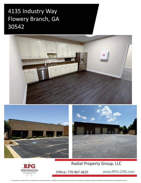 More Photos Of 4135 Industry Way, Flowery Branch Warehouse For Lease
